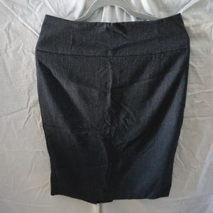 Worthington sz 10 Pencil skirt retro pleated kickback